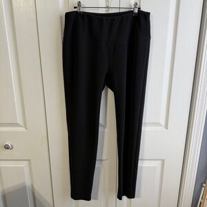 Slim-Sation by Multiples black pull on pants size large